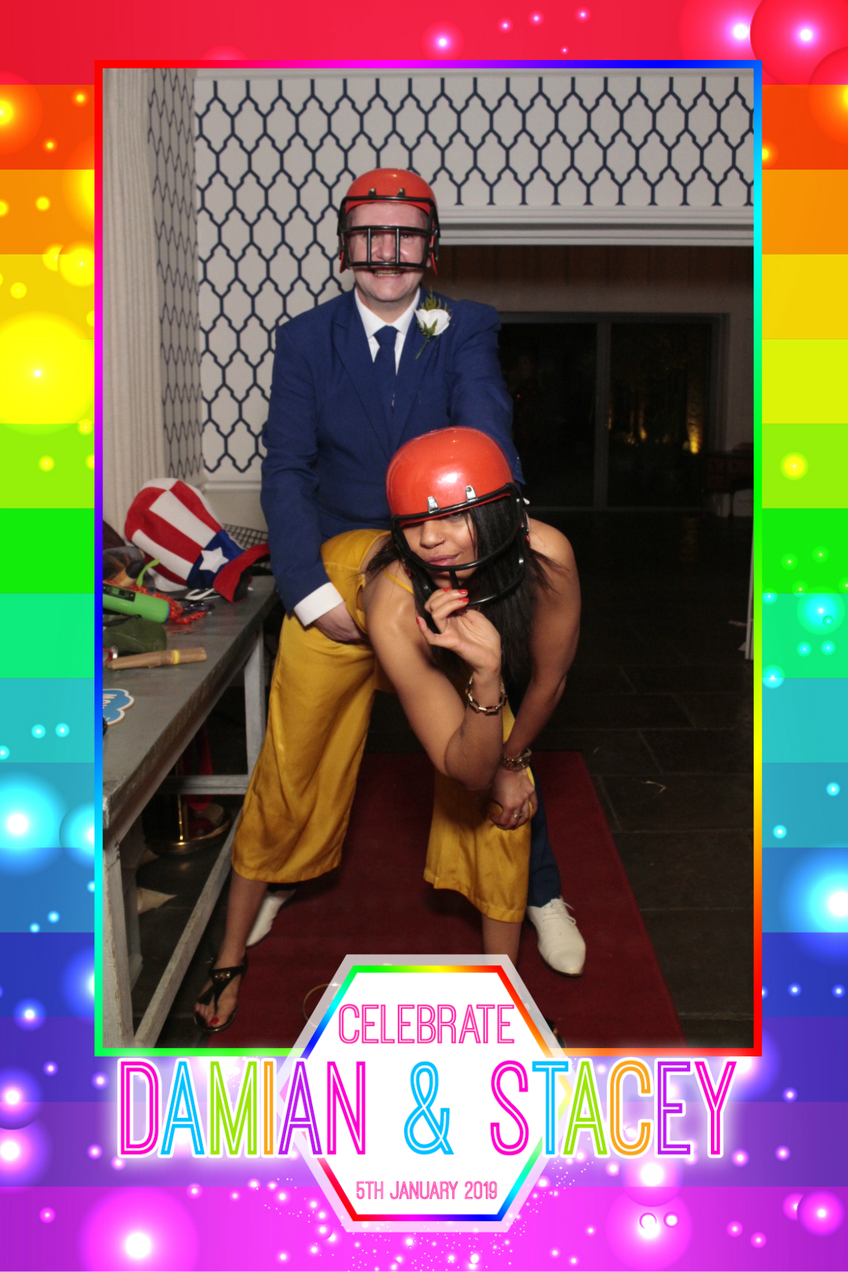 Damian and Stacey's Wedding | View more photos from the event at gallery.myphotoboothexperience.co.uk/u/MyPhotoBoothExperienceLtd/Damian-and-Staceys-Wedding
